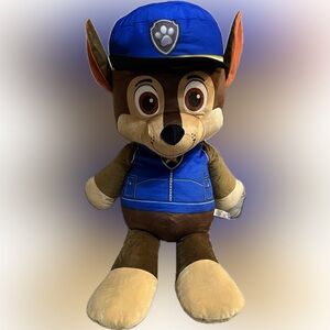 NWT Chase from Paw Patrol 32 inch stuffed animal